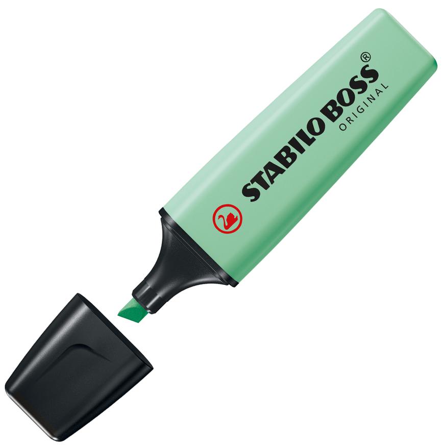 Resaltador Stabilo Boss Menta Pastel image number 0