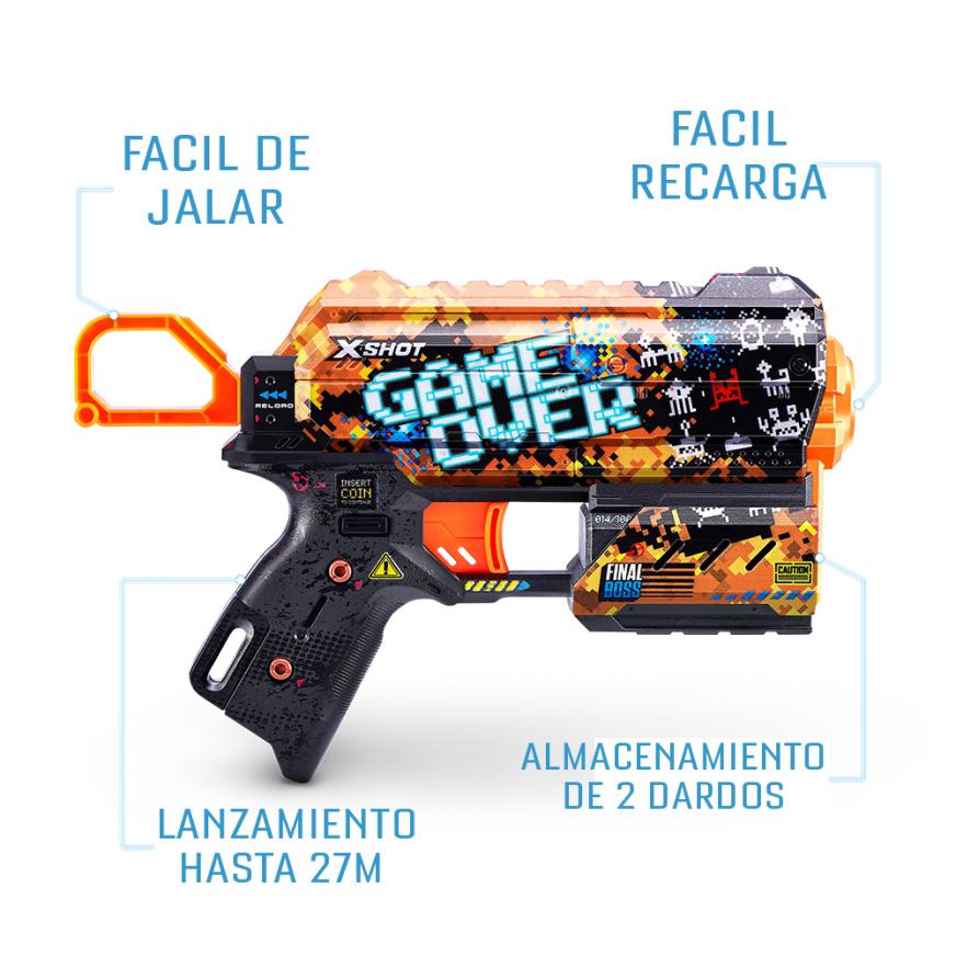 Lanzador De Dardos Xshot Skins Flux Game Over image number 0